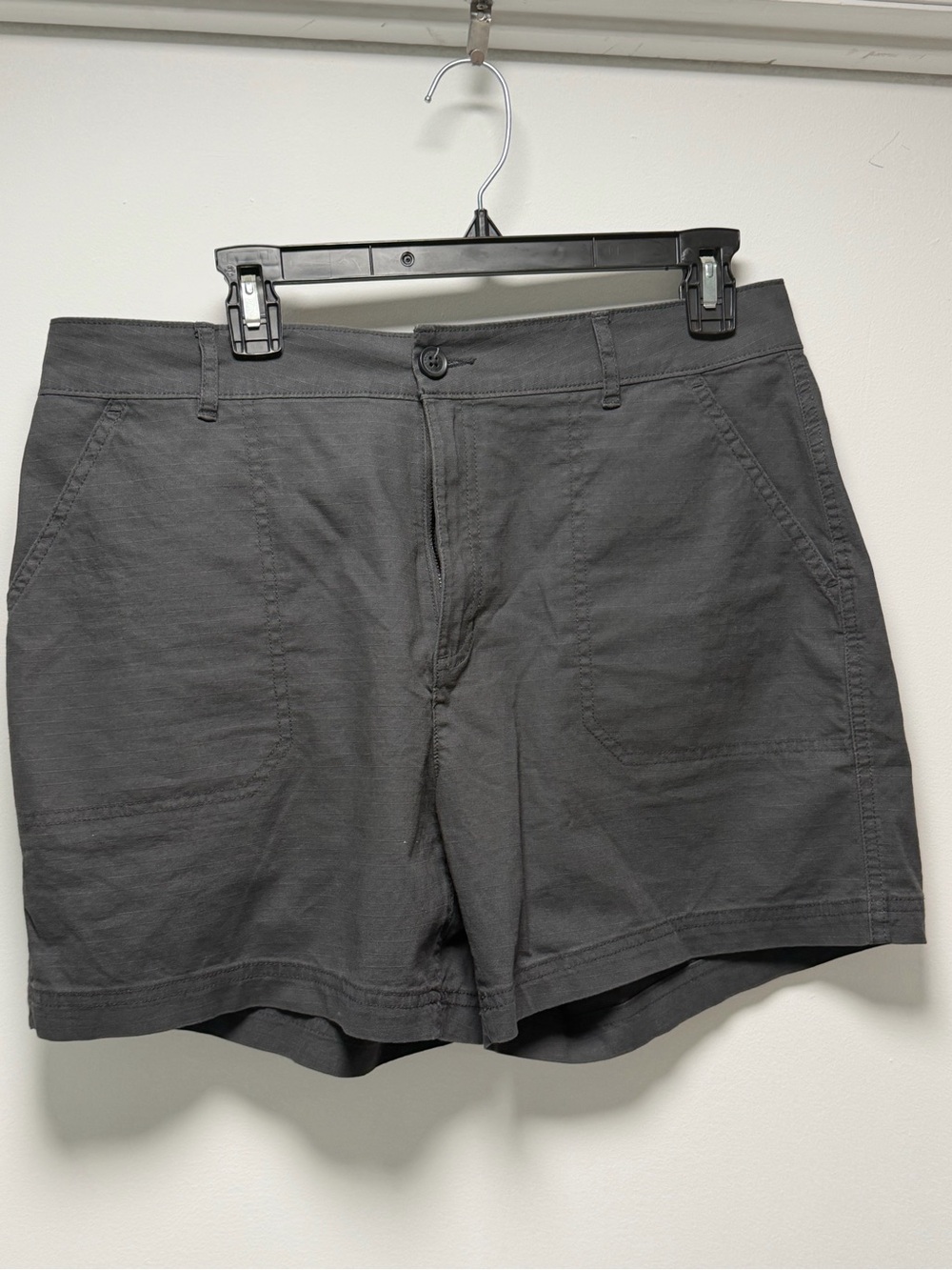 Eddie Bauer Charcoal Gray Athletic Shorts